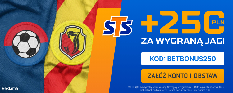 STS Jagiellonia bonus 250 zł